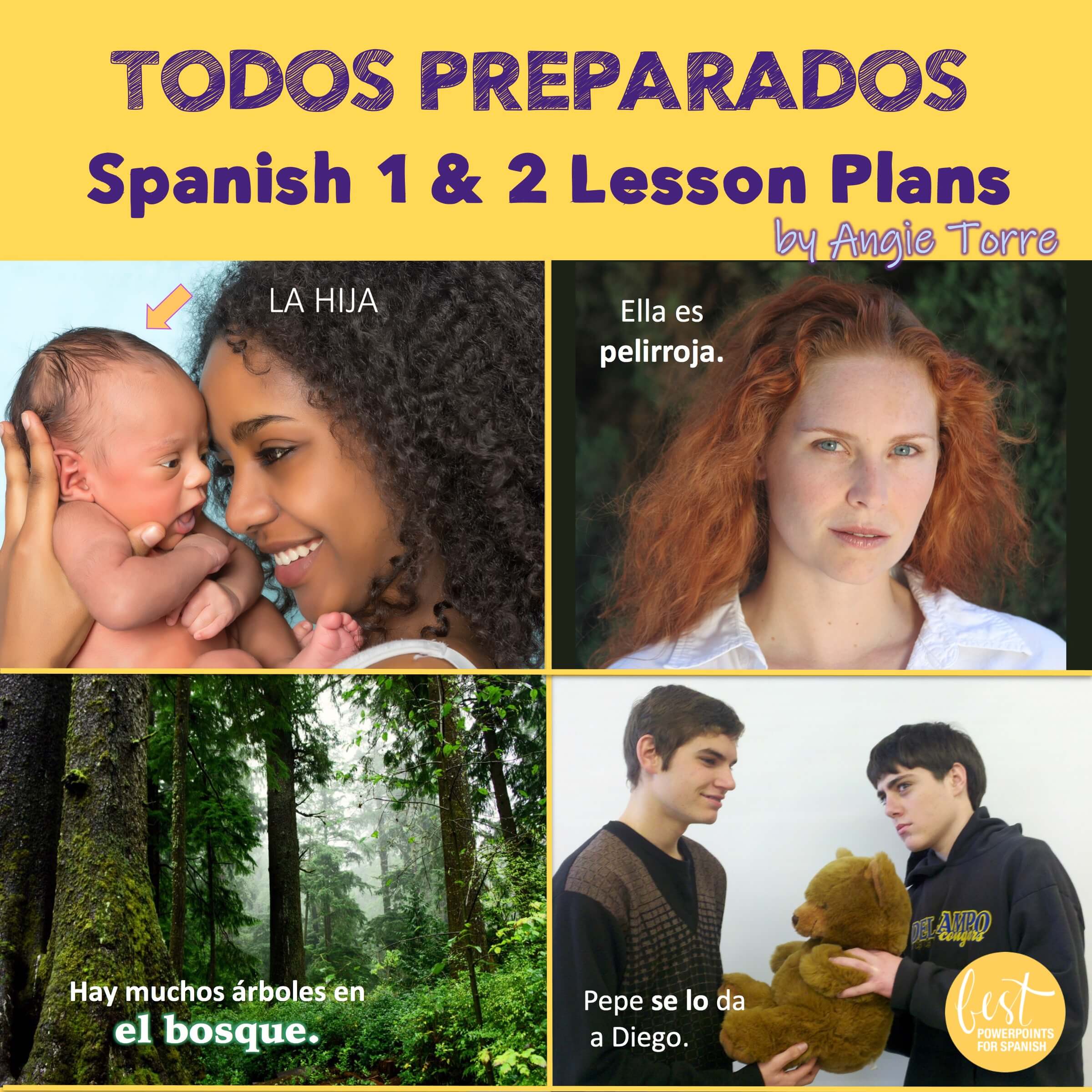 Spanish 1 and 2 Lesson Plans and Curriculum