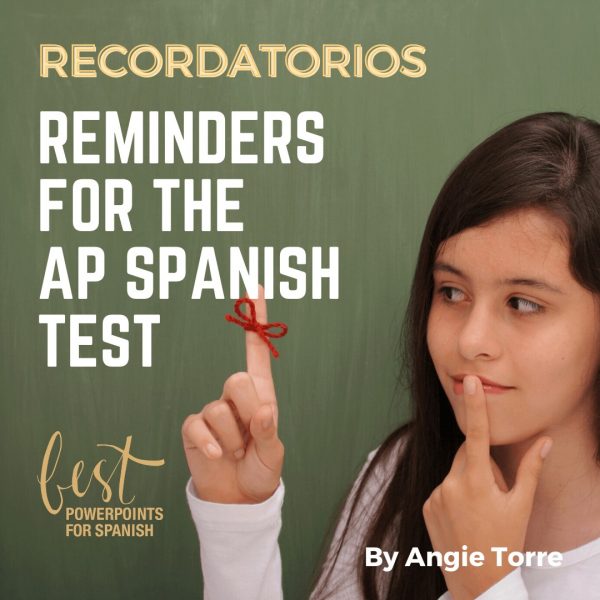 Recordatorios: Reminders for the AP Spansh Language and Culture Exam PowerPoint