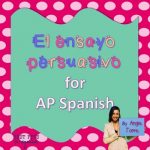 How to Write a Persuasive Essay for AP Spanish PowerPoint and Activities