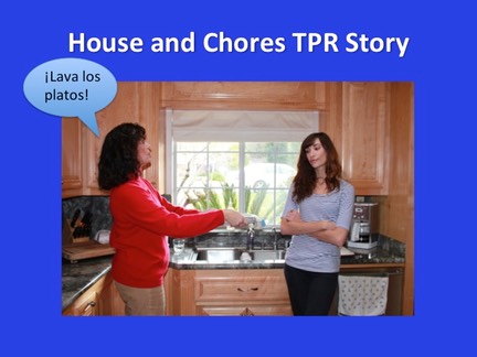 Spanish House and Chores TPR Story