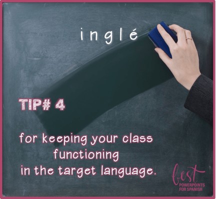 How to Stay in the Target Language