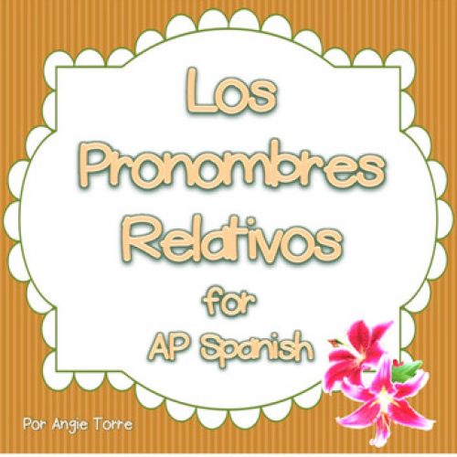 Los pronombres relativos PowerPoint