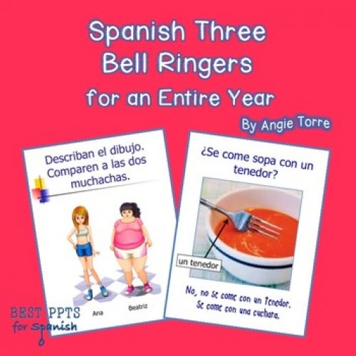 Spanish Three Bell Ringers for an Entire Year