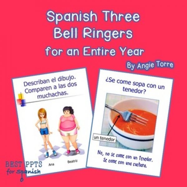 Spanish Three Bell Ringers for an Entire Year