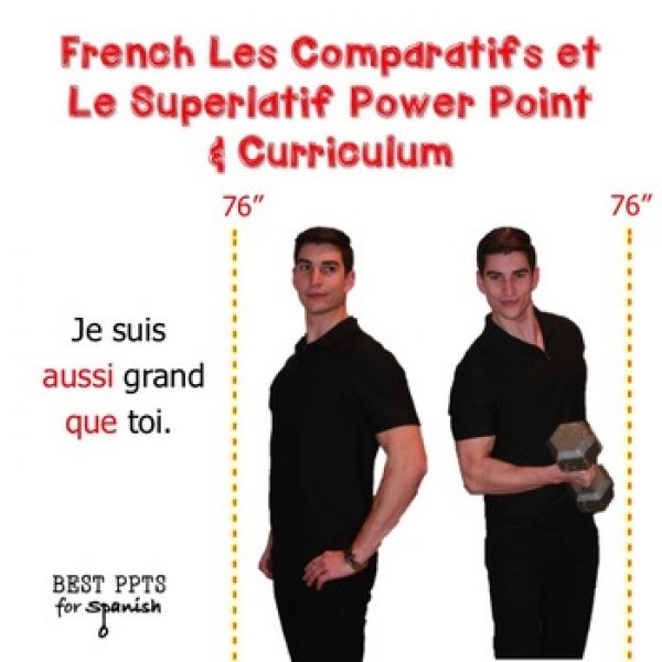 French Comparisons Les comparatifs et le superlatif Curriculum