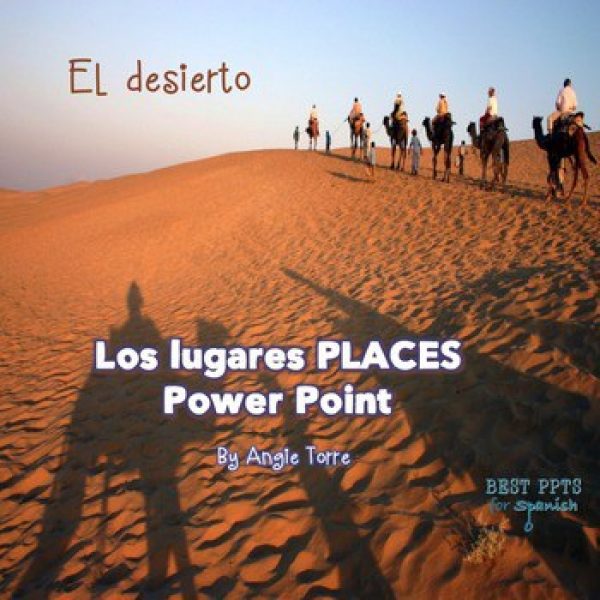 Spanish Places Los lugares PowerPoint