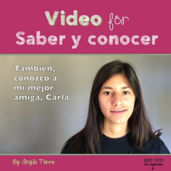 Spanish Video for Saber y conocer