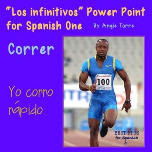 Infinitivos PowerPoint for Spanish One