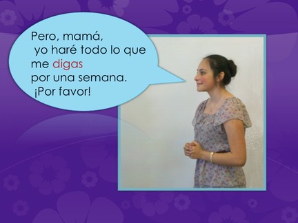 Spanish Subjunctive TPR Story PowerPoint