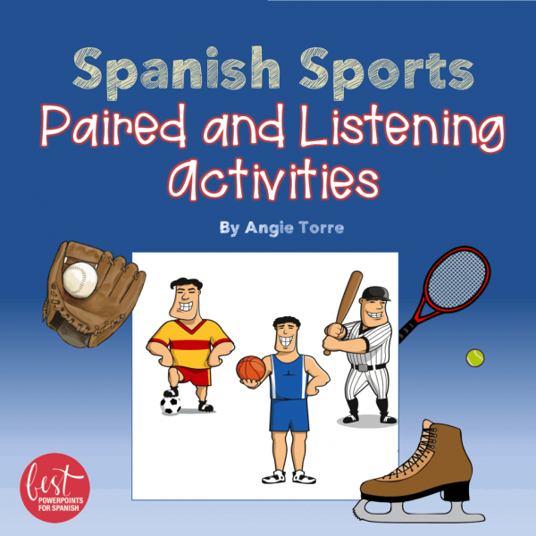 Spanish Sports Los deportes Paired and Listening Activities