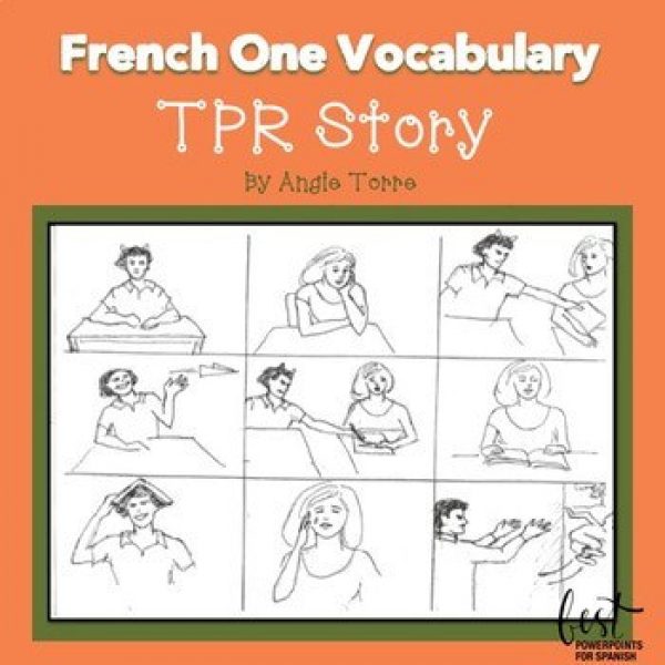 TPR Story with French One Vocabulary