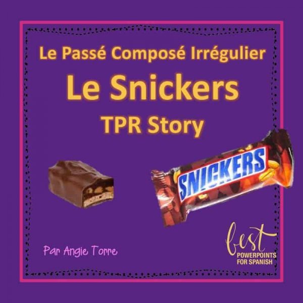 French Passé Composé Irregulier TPR Story
