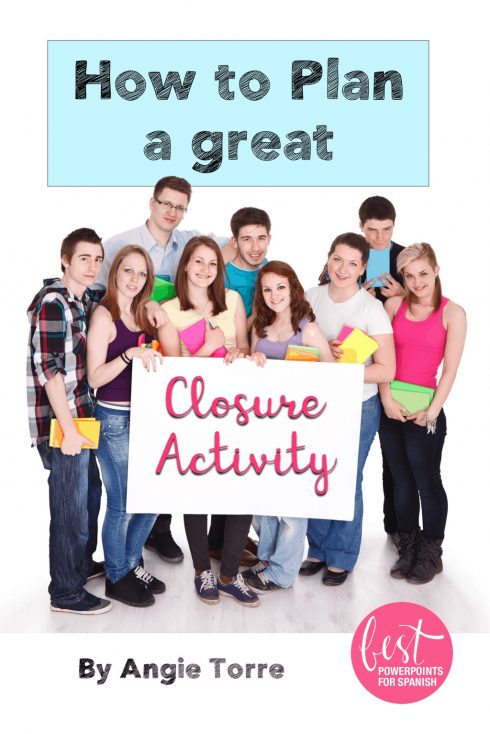 How to plan a great closure activity