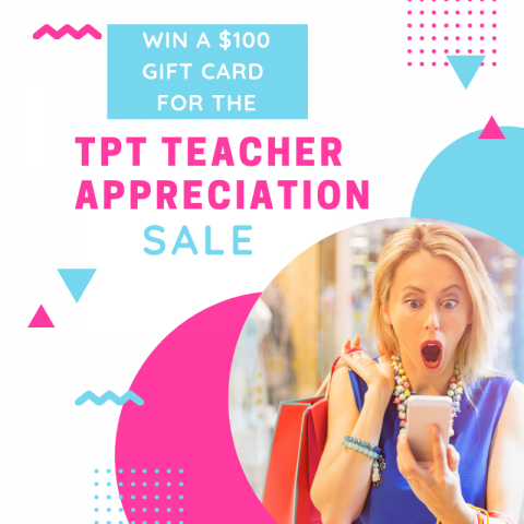 Win a $100 Gift Card for the Teacher Appreciation Sale