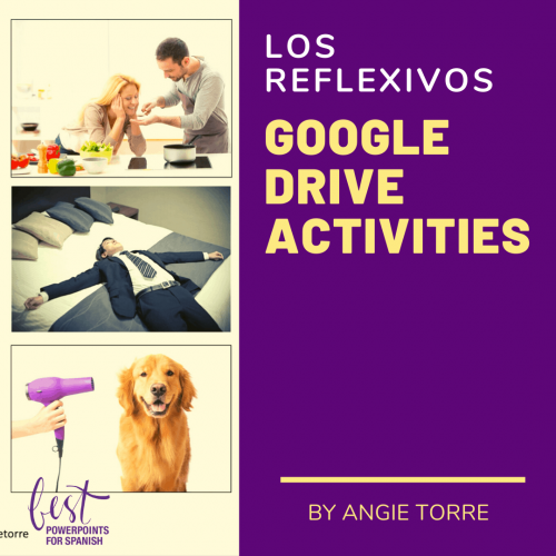 Spanish Reflexive Verbs Daily Routine Google Drive Activities