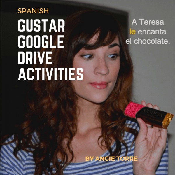 Spanish Gustar Google Drive Activities