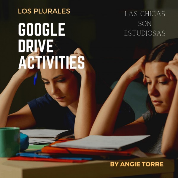 Spanish Singular and Plural Nouns and Adjectives Google Drive Activities