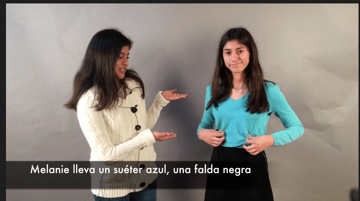 Spanish Clothing La ropa Video for Comprehensible Input