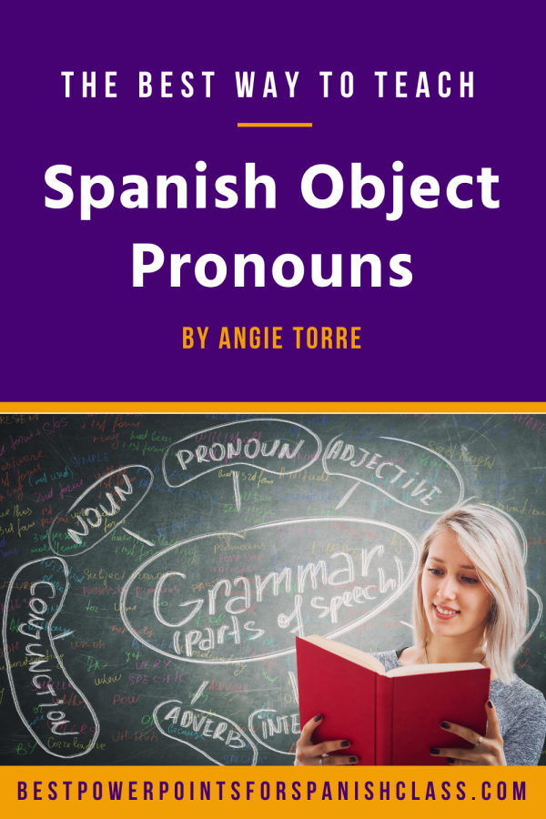 Indirect and Direct Object Pronouns Spanish The Best Way to Teach Them Best PowerPoints for