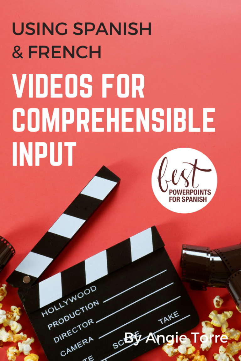 Using Videos for Comprehensible Input in Spanish and French Classes